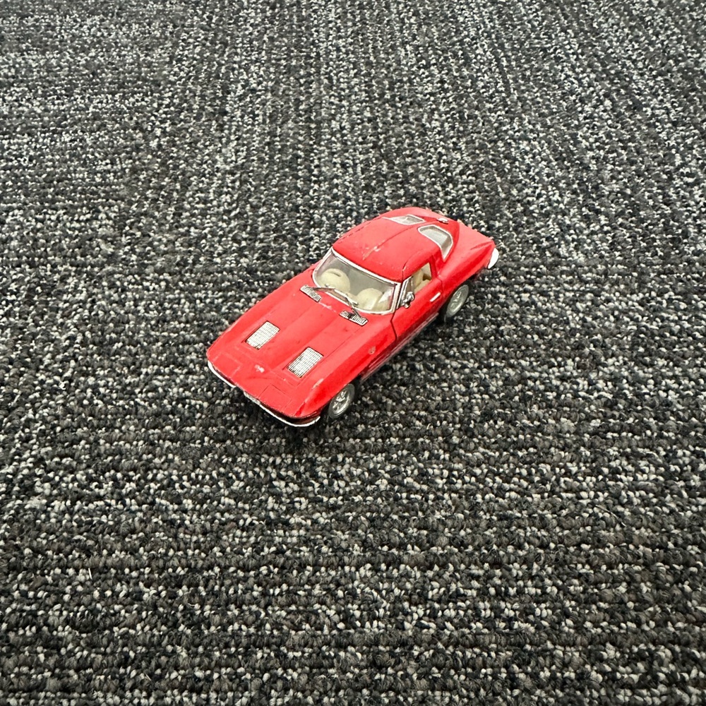 Kinsmart 1963 Red Chevy Corvette Stingray 5" Diecast Toy Model 1/36